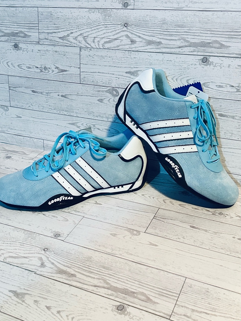 Adidas Women’s Adi Racer Low Goodyear Sneakers – Light Blue